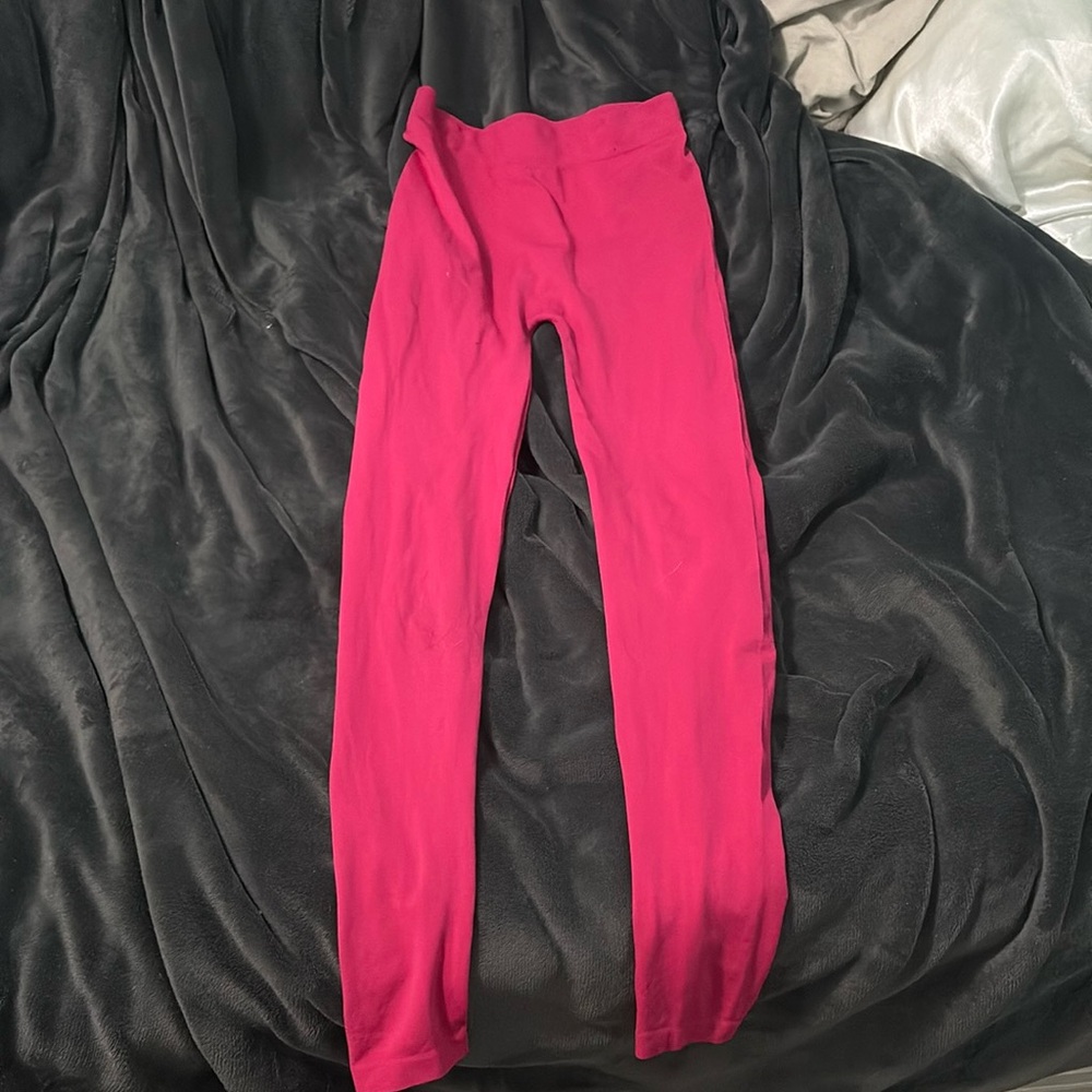 Pink leggings